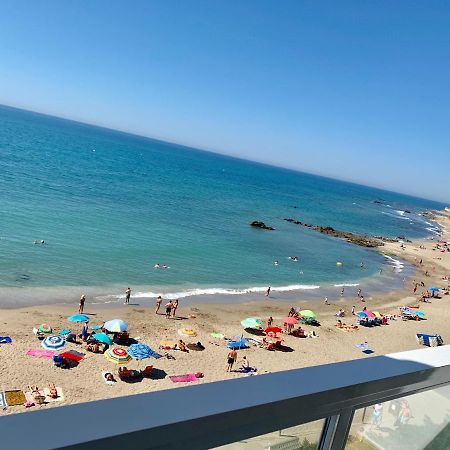Apartament Aguamarina On The Beach Front Apartment Mijas Costa Exterior photo