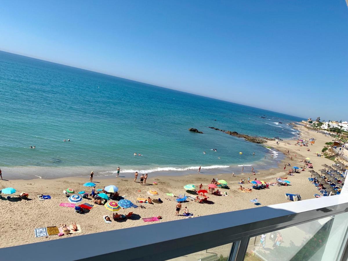 Apartament Aguamarina On The Beach Front Apartment Mijas Costa Exterior photo