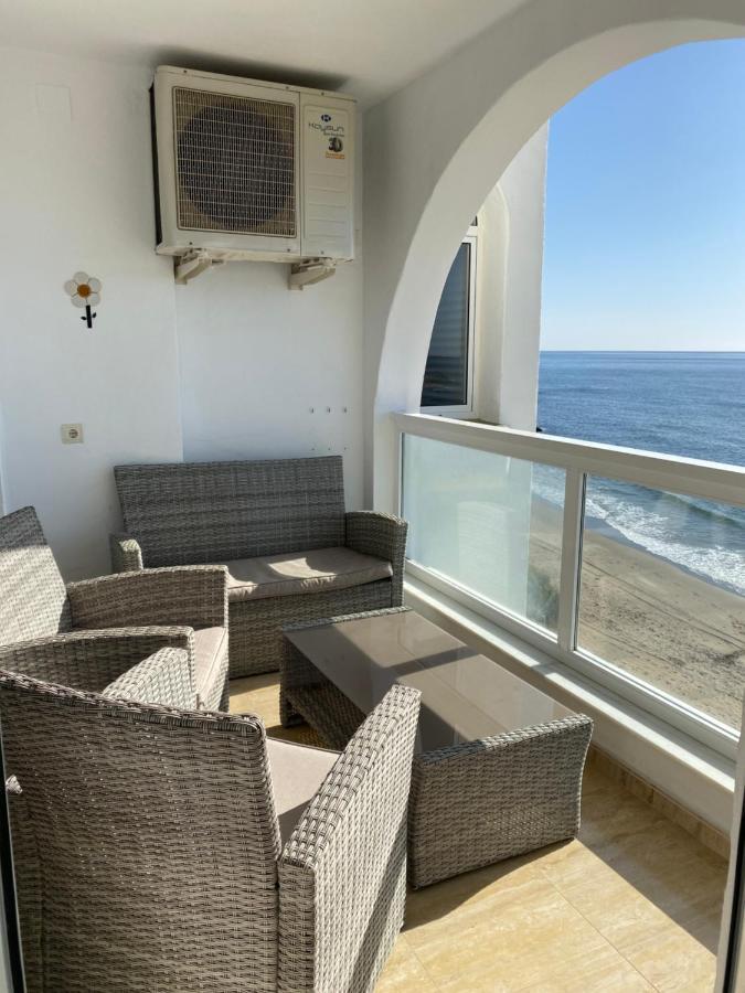 Apartament Aguamarina On The Beach Front Apartment Mijas Costa Exterior photo